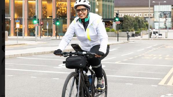 Ravinder Kaur Bassi has been nominated as a community champion for her dedication to empowering women and young girls to ride, making cycling accessible and inspiring confidence, joy and community connection through her leadership and support.