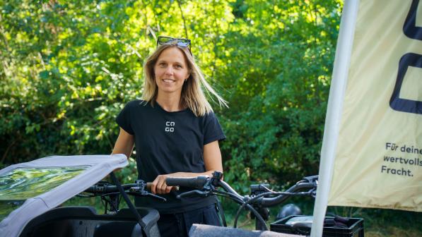 Headshot of Sophie Browne, nominated as an industry mogul in Cycling UK’s 100 Women in Cycling 2024
