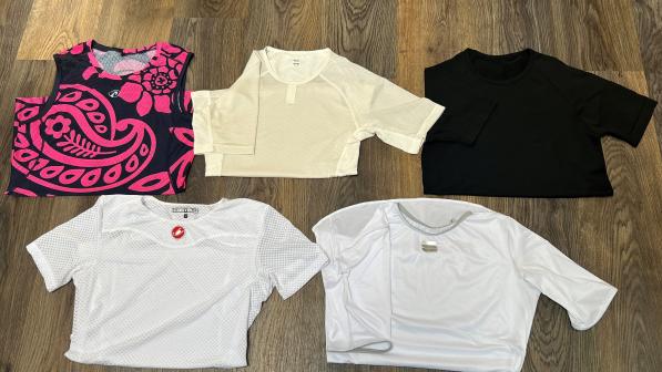 Women's summer base layers: Stolen Goat, Rapha, Madison, Castelli and Sportful