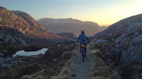 Lee Craigie riding Dundonell to Poolewe