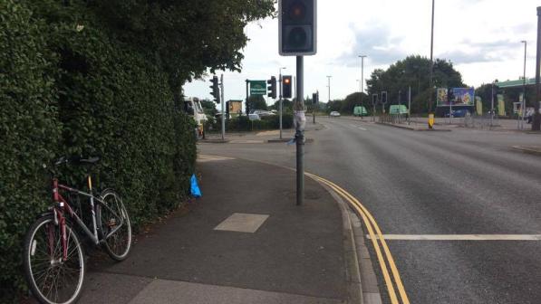 The corner of Eastern Road, Portsmouth