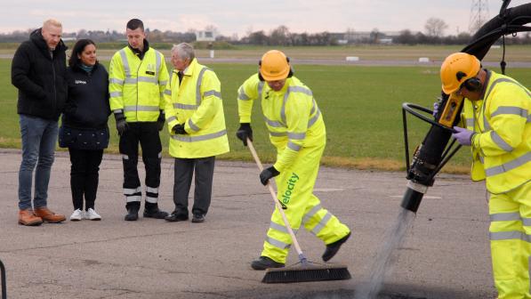 One Show pothole wars