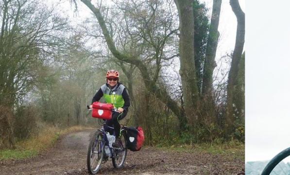 Josie Dew touring and Emily Chappell bikepacking