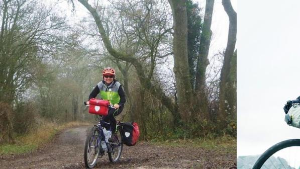 Josie Dew touring and Emily Chappell bikepacking