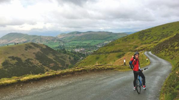 Long Mynd descent