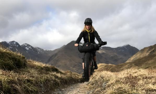 Lee Craigie riding from Kirkhill to Kintail 