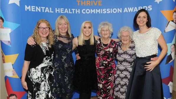 Lesley at the Thrive Awards 2018