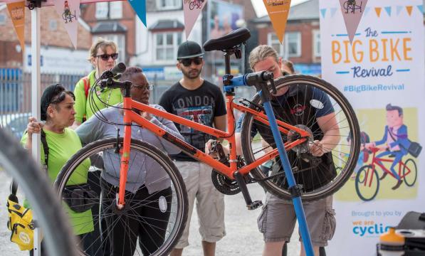 The Big Bike Revival knees-up began in Birmingham