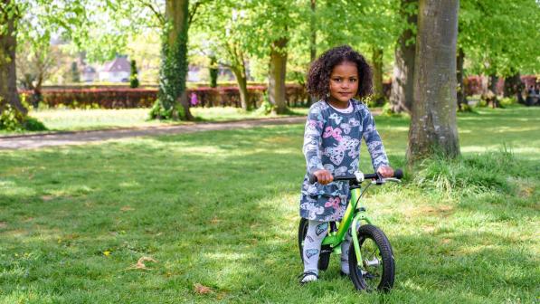 Toddlers on deals bikes