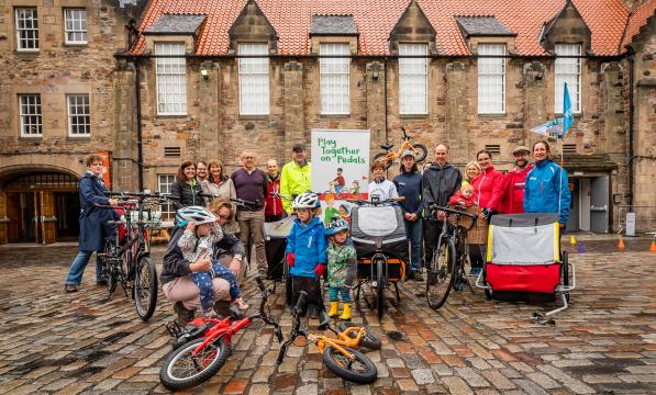 Play Together on Pedals Launch - Sat 16 June 2018 - Pleasance, Edinburgh (photographer Andy Catlin www.andycatlin.com)