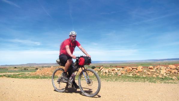 Dave Barter joined eight other mountain bikers on a bikepacking trip across Spain