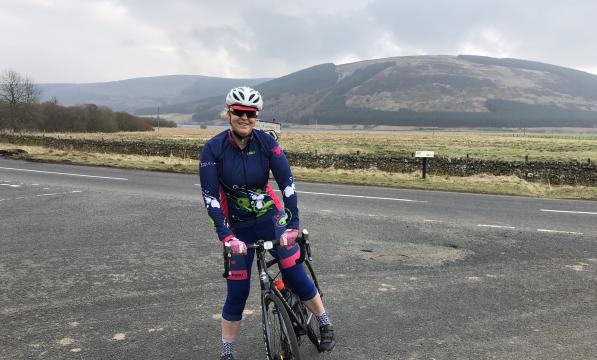 Brenda Mitchell out on the Talla Loop