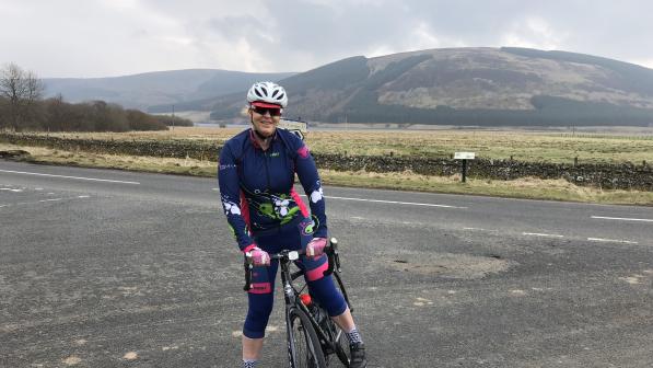 Brenda Mitchell out on the Talla Loop