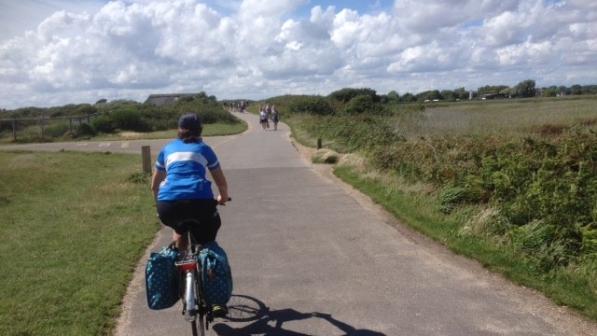 Cyclist in the New Forest