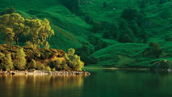 Loch Katrine. Photograph by Zsolt Hanczar