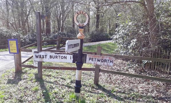 A signpost in Sussex