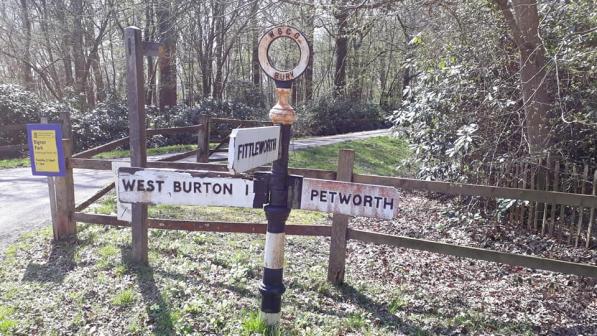 A signpost in Sussex
