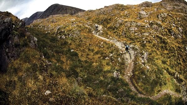 Taking on the ultimate Highlands challenge (Photo credit - Sam Needham)