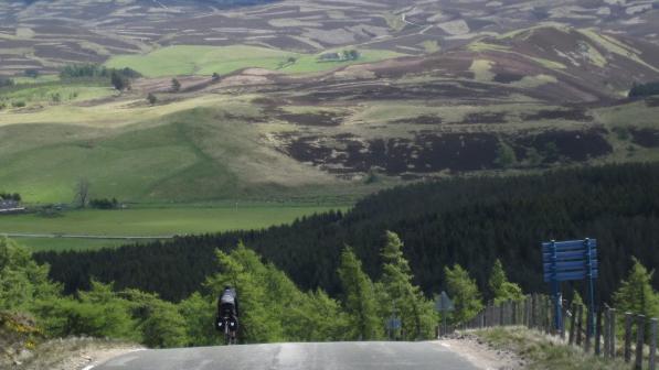 Spectacular scenery in the Cairngorms