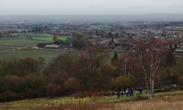 The landscape that will be cut in two by HS2. Photo by DJIM (Creative Commons)