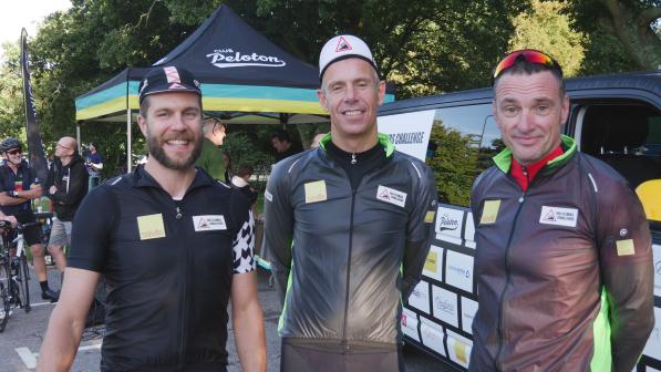 Three Cycling UK members have set off to tackle 100 iconic cycling climbs