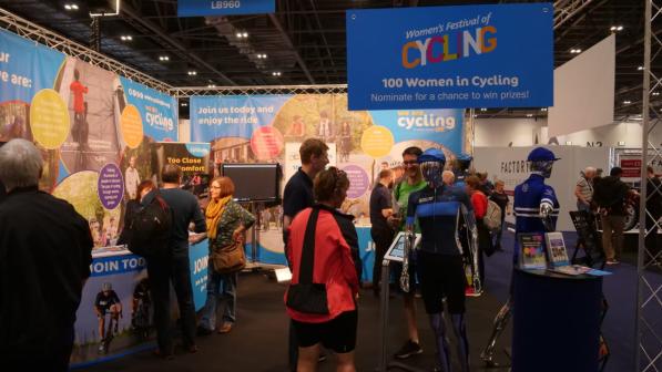 Cycling UK stand