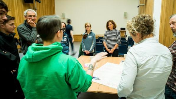 Cycling networking event