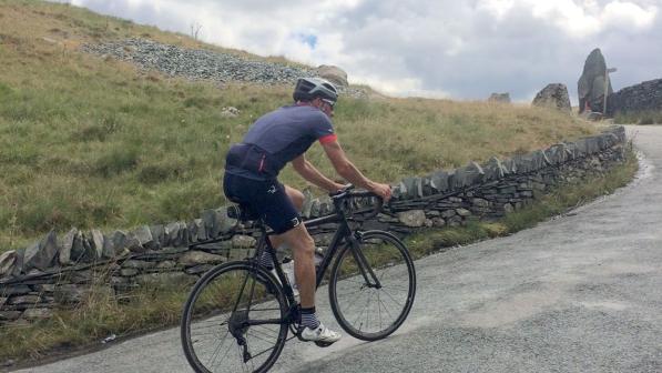 Rider in the Lake District