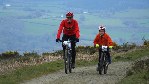 Toby and John Sharp on the Devon Dirt 2019 Photo by Graham Brodie, CTC Devon