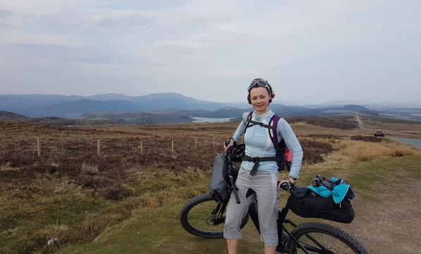 Laura Laker on the Caledonian Way 