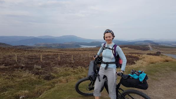 Laura Laker on the Caledonian Way
