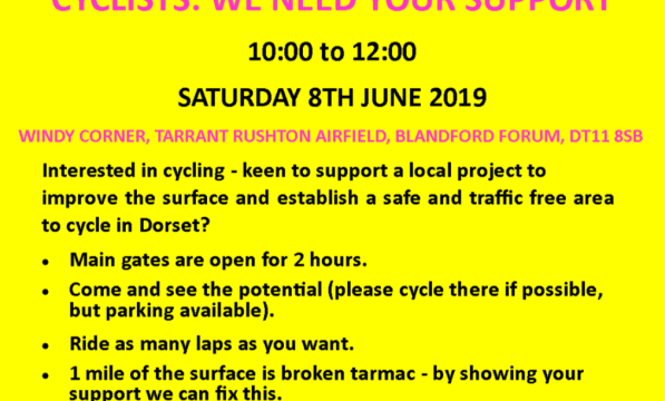 Tarrant Rushton Airfield Cyclists' Rally
