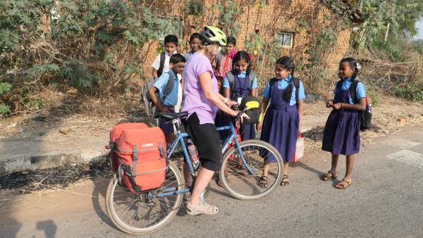 Pam in India 