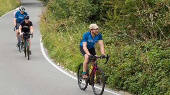Riders on a road ride  Photo by Ian Stratton