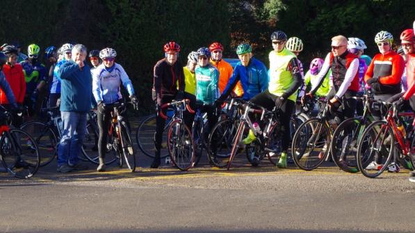 Start of Willesden Reliability Ride 2019