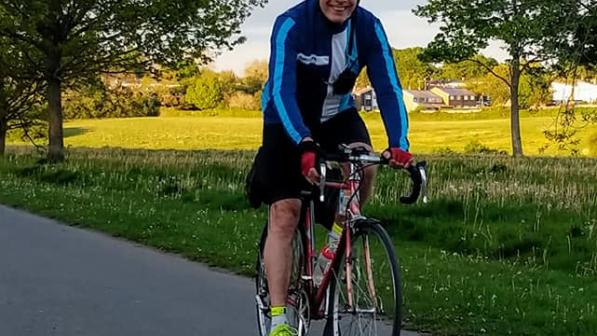 Jim Brown from Cycling UK Stevenage 