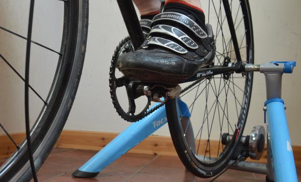 Using a turbo trainer