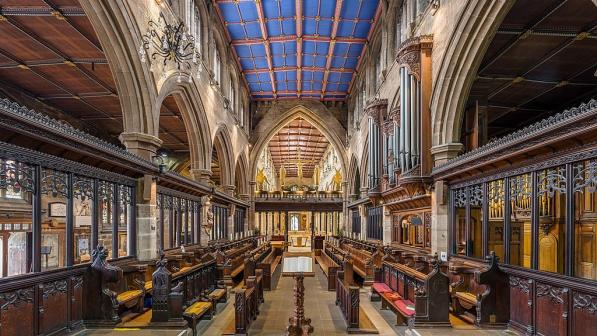 Wakefield cathedral cycle route