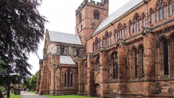 Carlisle cathedral cycle route