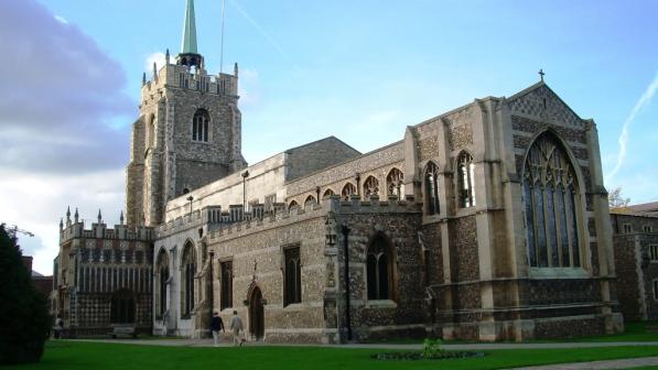 Chelmsford cathedral cycle route