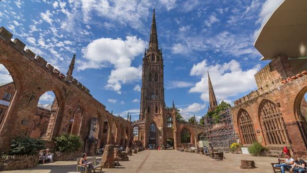 Coventry cathedral cycle route