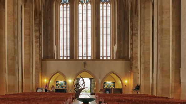 Guildford cathedral cycle route