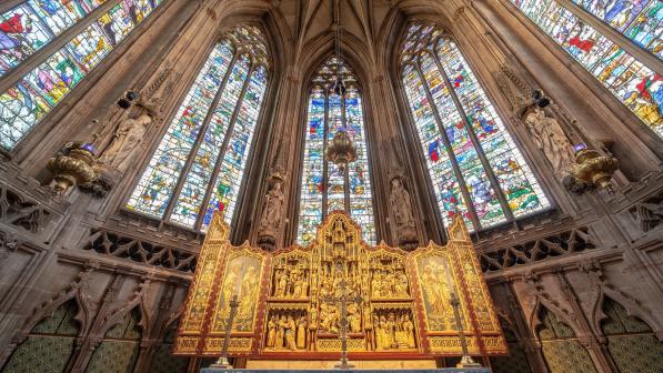 Lichfield Cathedral cycle route