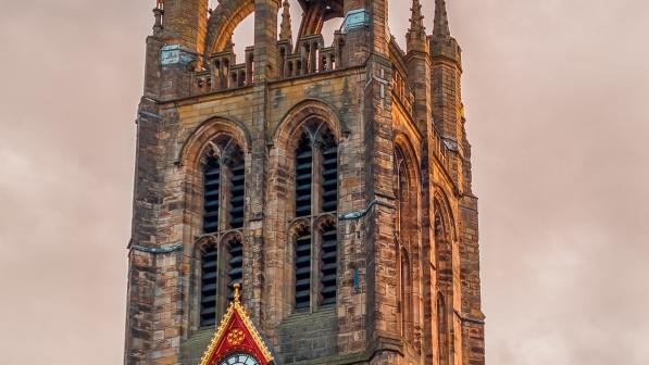 Newcastle cathedral cycle route