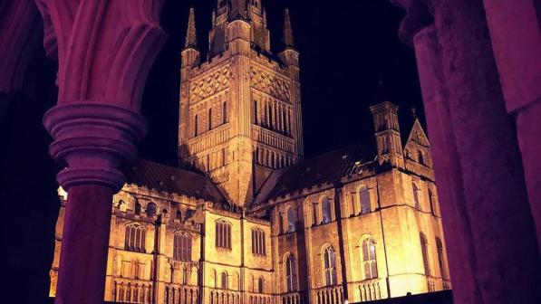 Norwich cathedral cycle route