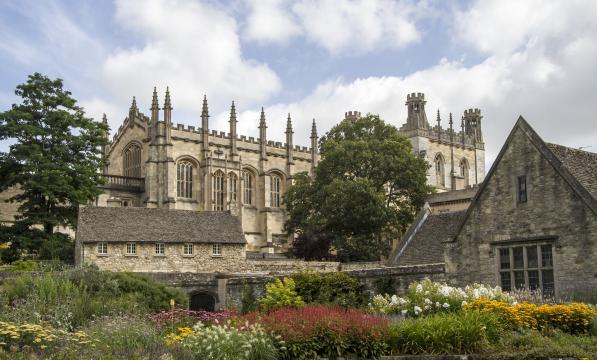 Oxford cathedral cycle route