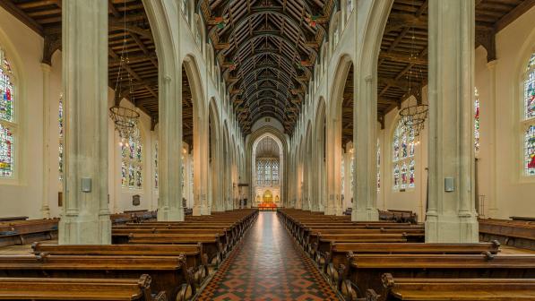 St Edmundsbury cathedral cycle route