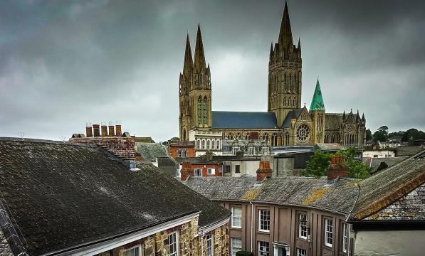 Truro cathedral cycle route