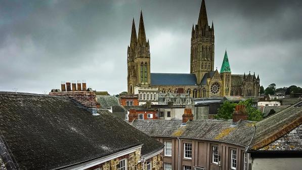 Truro cathedral cycle route