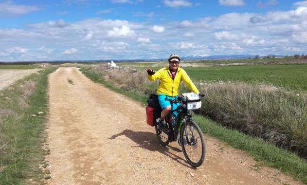 Timmy Mallett on the Camino de Santiago